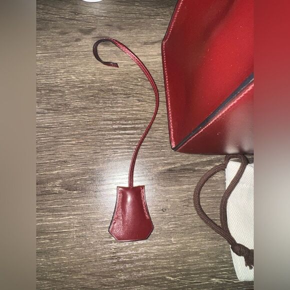 Hermes Kelly 32 Box Leather Rouge H Sellier Vintage - Picture 5 of 16